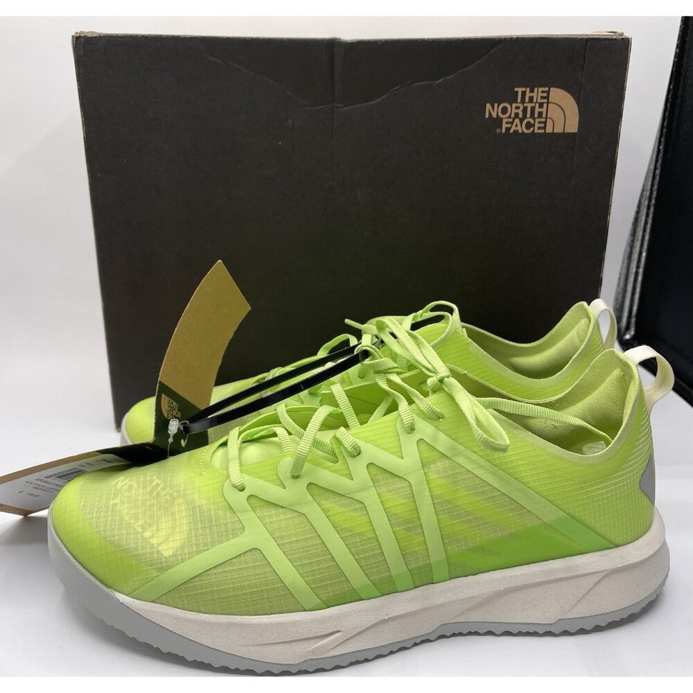 North Face‎ Shoes Men’s Size 9 Fly pack Lace Running Sneakers Neon green
